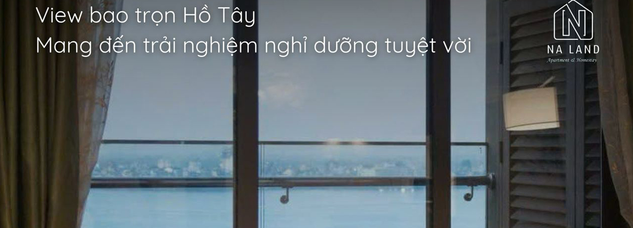 Homestay View Hồ Tây đẹp